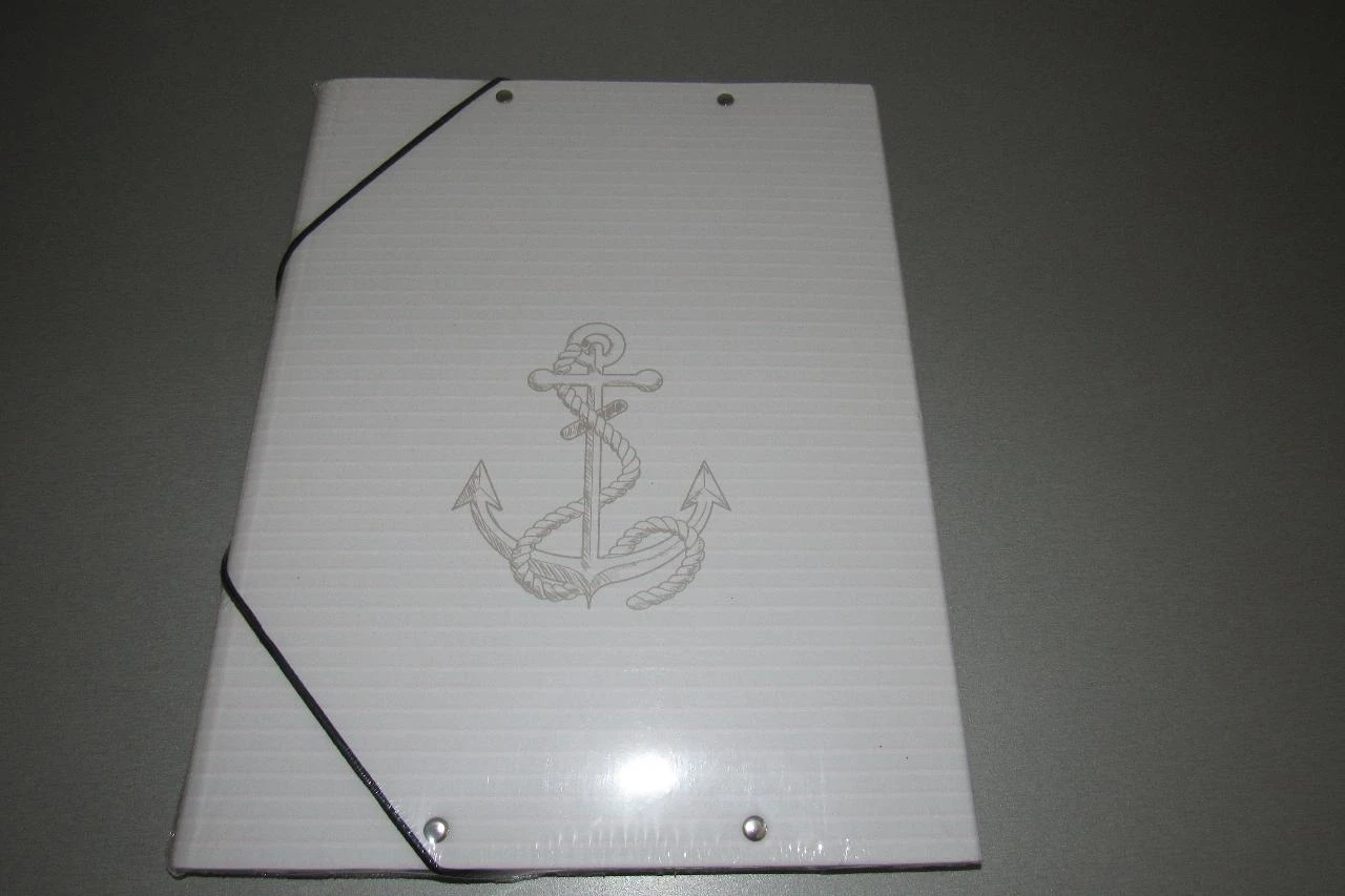 POCHETE GRIS CON SOLAPAS DE CARTÓN - EXPERT SAILOR - NUEVA - n°21 – photo 2